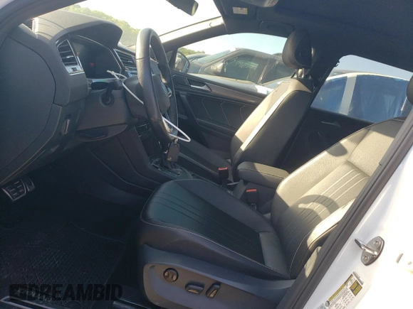 2022 Volkswagen Tiguan SE R-Line Black with VIN 3VVCB7AX5NM058171, listed as a Copart auction lot 51778885 with 61,196 mi miles and Salvage Title. Bid and sale history available at DreamBid. Image 7.
