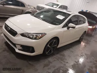 2022 Subaru Impreza Sport with VIN 4S3GTAM60N3728269, listed as a IAAI auction lot 41486297 with 36,293 mi miles. Bid and sale history available at carsss.com. Image 17.
