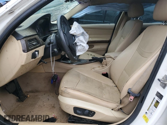 2010 BMW 3 Series 328i with VIN WBAPH7G57ANM50831, listed as a Copart auction lot 50303545 with 162,308 mi miles and Salvage Title. Bid and sale history available at carsss.com. Image 7.