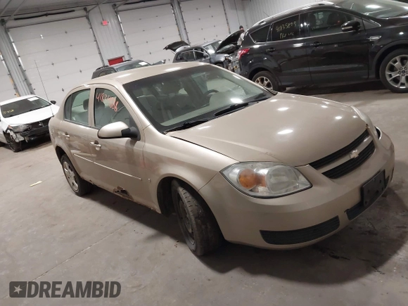 2007 Chevrolet Cobalt LT with VIN 1G1AL55F177186082, listed as a IAAI auction lot 41834888 with 207,666 mi miles and . Bid and sale history available at DreamBid. Image 1.
