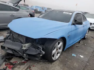 2015 BMW M4 with VIN WBS3R9C50FK334825, listed as a Copart auction lot 45657495 with 0 mi miles and Salvage Title. Bid and sale history available at carsss.com. Image 1.