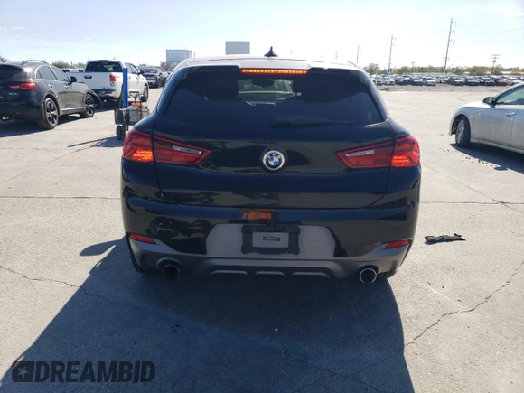 2018 BMW X2 sDrive28i with VIN WBXYJ3C36JEJ82575, listed as a Copart auction lot 45860244 with 42,260 mi miles and Salvage title. Bid and sale history available at DreamBid. Image 6.