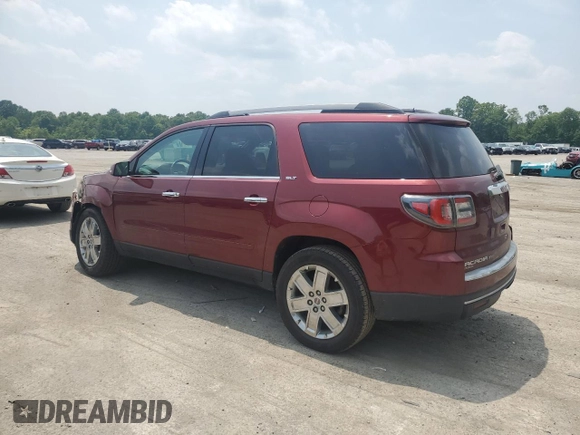 2017 GMC Acadia Limited with VIN 1GKKRSKDXHJ207774, listed as a Copart auction lot 60644865 with 134,983 mi miles and Salvage title. Bid and sale history available at DreamBid. Image 2.