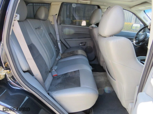 2007 Jeep Grand Cherokee SRT-8 with VIN 1J8HR78347C515195, listed as a Copart auction lot 77478044 with 126,330 mi miles and Salvage Title. Bid and sale history available at carsss.com. Image 6.