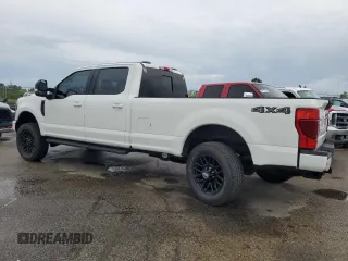2022 Ford F-250 XL with VIN 1FT7W2BN5NEG23402, listed as a Copart auction lot 59352125 with 41,262 mi miles and Salvage title. Bid and sale history available at DreamBid. Image 2.