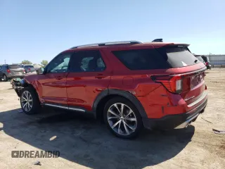 2025 Ford Explorer Platinum with VIN 1FMWK8HC6SGA30403, listed as a Copart auction lot 69964764 with 1,670 mi miles and Salvage title. Bid and sale history available at DreamBid. Image 2.