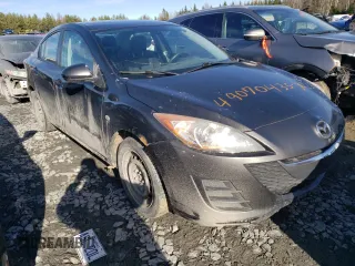 2010 Mazda 3 i SV with VIN JM1BL1SF3A1118076, listed as a Copart auction lot 49070435 with 191,938 mi miles and Salvage Title. Bid and sale history available at DreamBid. Image 4.