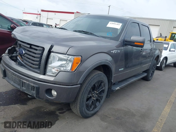 2012 Ford F-150 XL with VIN 1FTFW1ET4CKE20984, listed as a IAAI auction lot 42095203 with 168,879 mi miles and . Bid and sale history available at DreamBid. Image 18.