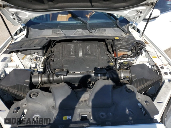 2013 Jaguar XJ Supercharged with VIN SAJWA2GE3DMV45811, listed as a Copart auction lot 76585864 with 53,570 mi miles and Salvage title. Bid and sale history available at DreamBid. Image 11.