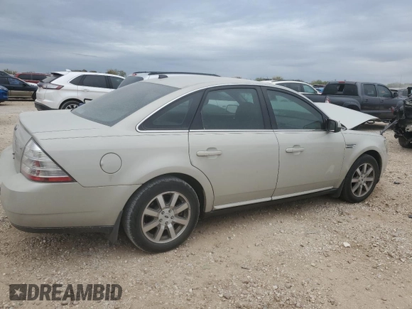 2008 Ford Taurus SEL with VIN 1FAHP24W28G137622, listed as a Copart auction lot 82828674 with 118,888 mi miles and Salvage Title. Bid and sale history available at carsss.com. Image 3.