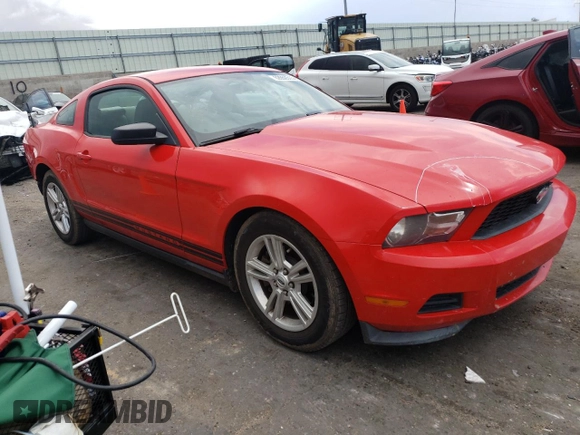 2012 Ford Mustang Premium with VIN 1ZVBP8AM9C5222867, listed as a Copart auction lot 62659515 with 205,708 mi miles and Salvage title. Bid and sale history available at DreamBid. Image 4.