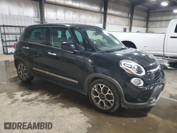 2014 FIAT 500L Trekking z VIN ZFBCFADH1EZ007689, wystawiony jako Copart lot #48108365 z przebiegiem 163 302 mil mil oraz Szkoda całkowita • Salvage title. Historia ofert i sprzedaży dostępna na DreamBid. Obrazek 4.