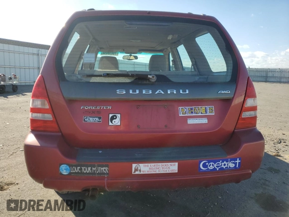 2003 Subaru Forester XS with VIN JF1SG65613H701100, listed as a Copart auction lot 78838494 with 175,038 mi miles and Clean Title. Bid and sale history available at carsss.com. Image 6.