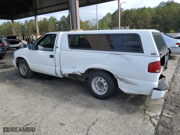 2003 GMC Sonoma SLS with VIN 1GTCS14X438202978, listed as a Copart auction lot 78020894 with 170,385 mi miles and Salvage Title. Bid and sale history available at carsss.com. Image 2.
