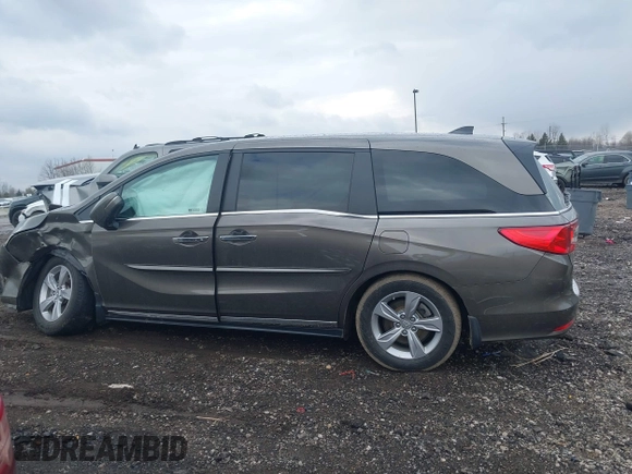 2020 Honda Odyssey EX-L with VIN 5FNRL6H74LB024598, listed as a IAAI auction lot 41689375 with 62,686 mi miles. Bid and sale history available at carsss.com. Image 14.