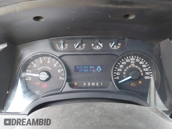 2011 Ford F-150 XL with VIN 1FTFX1CF2BFC30554, listed as a IAAI auction lot 42560406 with 291,008 mi miles and . Bid and sale history available at DreamBid. Image 7.