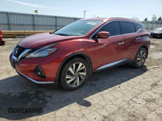 2019 Nissan Murano S z VIN 5N1AZ2MS7KN102690, wystawiony jako Copart lot #54556485 z przebiegiem 93 013 mil mil oraz Szkoda całkowita • Salvage title. Historia ofert i sprzedaży dostępna na DreamBid. Obrazek 1.