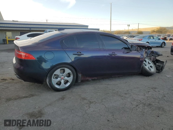 2017 Jaguar XE 25t with VIN SAJAR4BG8HA952599, listed as a Copart auction lot 86128584 with 33,022 mi miles and Salvage Title. Bid and sale history available at DreamBid. Image 3.