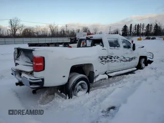 2017 Chevrolet Silverado 3500HD LT with VIN 1GC4KZCY3HF218153, listed as a Copart auction lot 42990405 with 0 mi miles and Salvage Title. Bid and sale history available at carsss.com. Image 3.