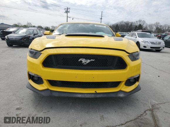 2015 Ford Mustang GT with VIN 1FA6P8CF5F5302681, listed as a Copart auction lot 49631205 with 69,388 mi miles and Salvage Title. Bid and sale history available at carsss.com. Image 5.