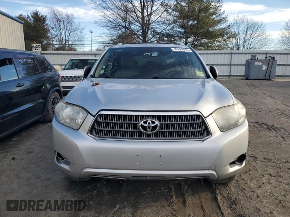 2008 Toyota Highlander Hybrid with VIN JTEEW41A882005235, listed as a Copart auction lot 48299545 with 233,118 mi miles and Non Repairable. Bid and sale history available at carsss.com. Image 5.