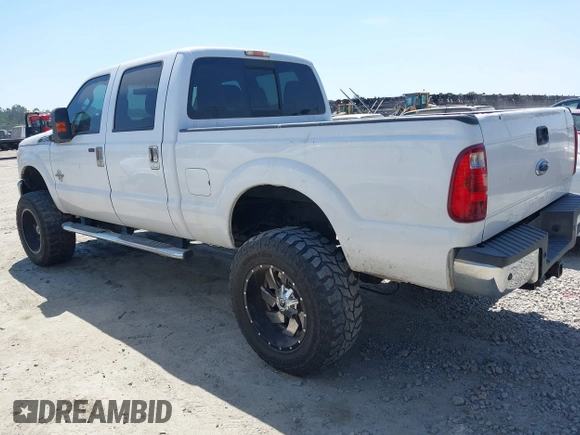 2011 Ford Super Duty F-250 SRW XL with VIN 1FT7W2BT0BEA58468, listed as a IAAI auction lot 41974049 with 248,972 mi miles. Bid and sale history available at carsss.com. Image 3.