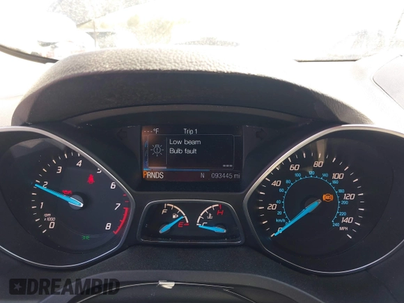 2015 Ford Escape Titanium with VIN 1FMCU0J91FUB36973, listed as a IAAI auction lot 41889560 with 93,445 mi miles and . Bid and sale history available at DreamBid. Image 7.
