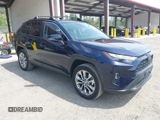 2023 Toyota RAV4 XLE Premium with VIN 2T3A1RFVXPW363890, listed as a IAAI auction lot 42597982 with 24,108 mi miles and . Bid and sale history available at DreamBid. Image 1.