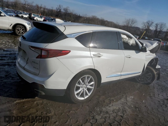 2022 Acura RDX with VIN 5J8TC2H35NL016975, listed as a Copart auction lot 85539174 with Not Provided miles and Non Repairable. Bid and sale history available at carsss.com. Image 3.