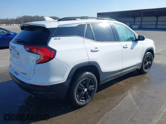 2020 GMC Terrain SLE with VIN 3GKALMEVXLL309820, listed as a IAAI auction lot 41930853 with 23,094 mi miles and . Bid and sale history available at carsss.com. Image 4.
