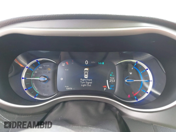 2023 Chrysler Pacifica Hybrid Touring L with VIN 2C4RC1L77PR541513, listed as a IAAI auction lot 42433421 with 53,979 mi miles and . Bid and sale history available at DreamBid. Image 7.