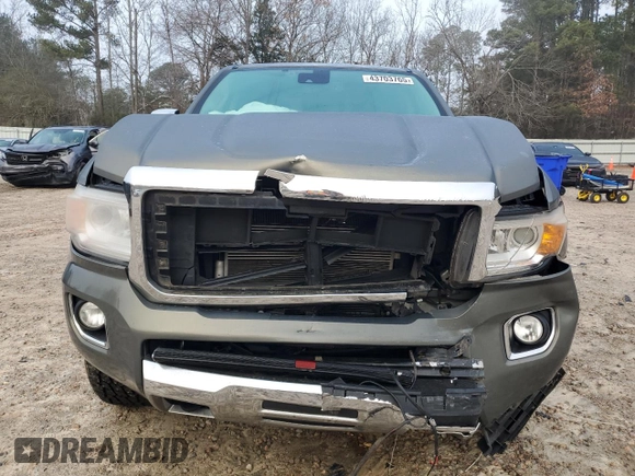 2018 GMC Canyon 4WD Denali with VIN 1GTG6EEN6J1187755, listed as a Copart auction lot 43703765 with 69,238 mi miles and Salvage Title. Bid and sale history available at carsss.com. Image 5.