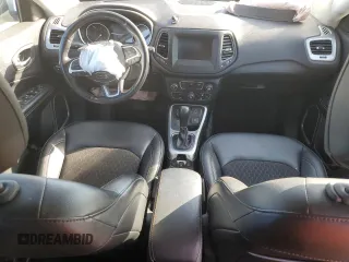 2020 Jeep Compass Latitude with VIN 3C4NJDBB0LT101376, listed as a Copart auction lot 52676275 with 35,965 mi miles and Salvage title. Bid and sale history available at DreamBid. Image 8.