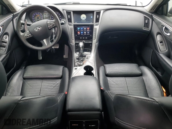 2014 Infiniti Q50 Hybrid Sport with VIN JN1AV7AP0EM692306, listed as a Copart auction lot 88644575 with 83,444 mi miles and Clean Title. Bid and sale history available at DreamBid. Image 8.