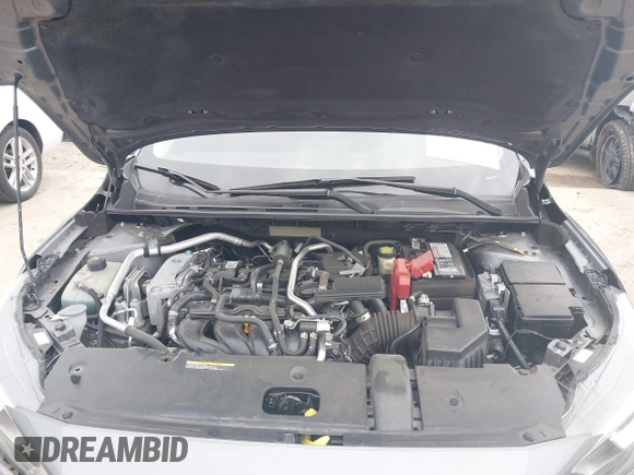 2020 Nissan Sentra S with VIN 3N1AB8BV4LY264955, listed as a IAAI auction lot 41633856 with 14,631 mi miles. Bid and sale history available at carsss.com. Image 10.
