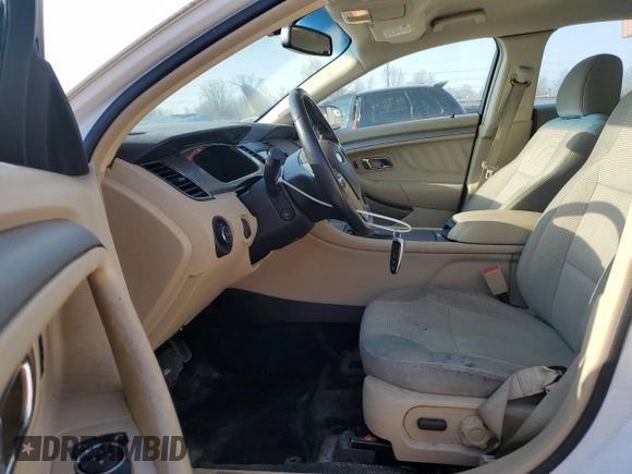 2016 Ford Taurus SEL with VIN 1FAHP2H89GG122884, listed as a Copart auction lot 53597595 with 128,627 mi miles and Salvage title. Bid and sale history available at DreamBid. Image 7.