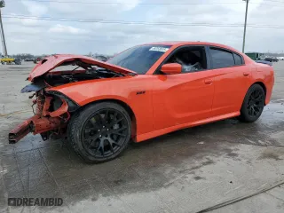 2017 Dodge Charger R/T Scat Pack with VIN 2C3CDXGJ9HH525255, listed as a Copart auction lot 49253835 with 0 mi miles and Salvage Title. Bid and sale history available at carsss.com. Image 1.