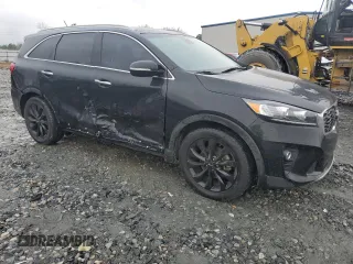 2020 Kia Sorento EX V6 with VIN 5XYPH4A5XLG704651, listed as a Copart auction lot 46155975 with 57,605 mi miles and Salvage Title. Bid and sale history available at carsss.com. Image 4.