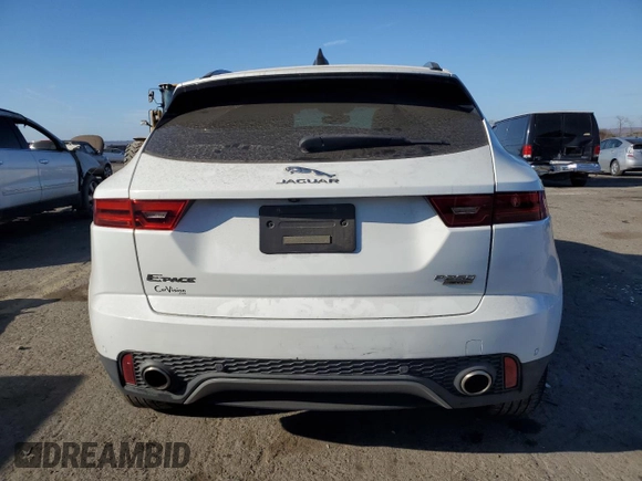 2020 Jaguar E-Pace with VIN SADFK2FX9L1008783, listed as a Copart auction lot 77960854 with 51,065 mi miles and Salvage Title. Bid and sale history available at DreamBid. Image 6.