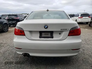 2010 BMW 5 Series 528i with VIN WBANU5C51AC365413, listed as a Copart auction lot 47758385 with 128,091 mi miles and Salvage Title. Bid and sale history available at carsss.com. Image 6.