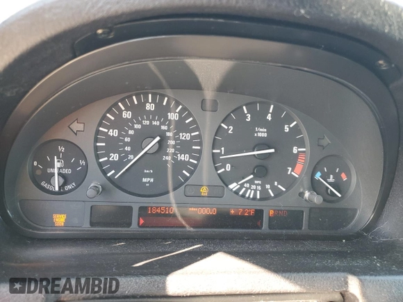 2004 BMW X5 3.0i with VIN 5UXFA135X4LU44087, listed as a Copart auction lot 78683484 with 184,510 mi miles and Salvage Title. Bid and sale history available at carsss.com. Image 9.