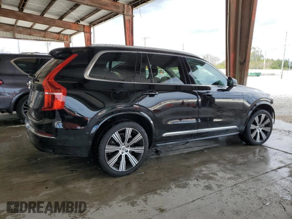2024 Volvo XC90 Plus Bright Theme with VIN YV4L12PE4R1168459, listed as a Copart auction lot 88982295 with 14,921 mi miles and Non Repairable. Bid and sale history available at DreamBid. Image 3.