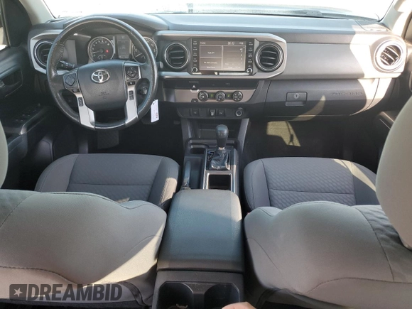 2020 Toyota Tacoma SR5 with VIN 3TMAZ5CN9LM125157, listed as a Copart auction lot 57178885 with 59,830 mi miles and Salvage title. Bid and sale history available at DreamBid. Image 8.