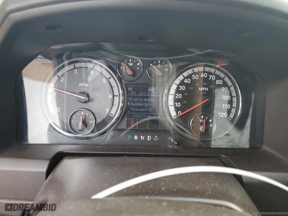 2009 Dodge Ram 1500 SLT with VIN 1D3HB13T99S769808, listed as a Copart auction lot 48999215 with 233,023 mi miles and Clean Title. Bid and sale history available at carsss.com. Image 9.