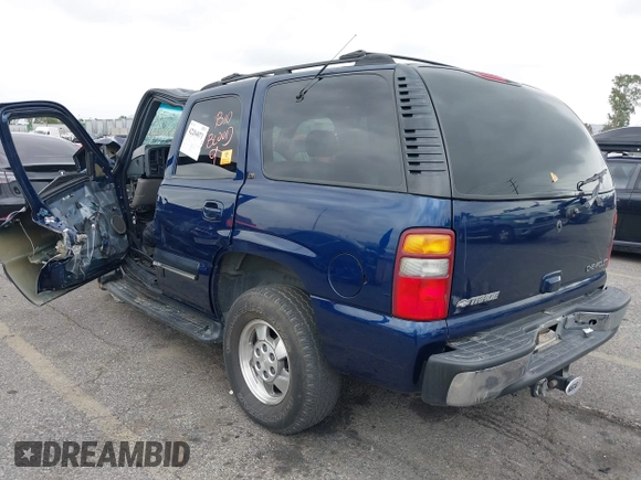 2001 Chevrolet Tahoe LS with VIN 1GNEC13T41R178961, listed as a IAAI auction lot 42204071 with Not provided miles and . Bid and sale history available at DreamBid. Image 3.