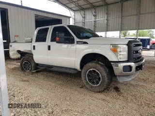 2012 Ford F-350 XL with VIN 1FT8W3B68CEB96832, listed as a Copart auction lot 55088205 with 210,375 mi miles and Salvage title. Bid and sale history available at DreamBid. Image 4.