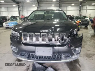 2019 Jeep Cherokee Limited with VIN 1C4PJMDX8KD456740, listed as a Copart auction lot 54556595 with 66,087 mi miles and Salvage title. Bid and sale history available at DreamBid. Image 5.