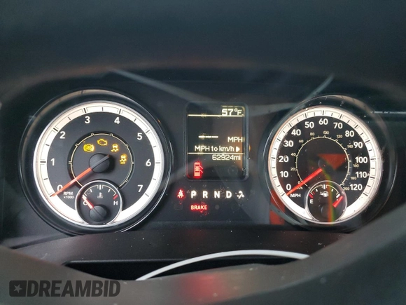 2017 Ram 1500 Tradesman with VIN 1C6RR7FGXHS545916, listed as a Copart auction lot 50322525 with 62,924 mi miles and Salvage title. Bid and sale history available at DreamBid. Image 9.
