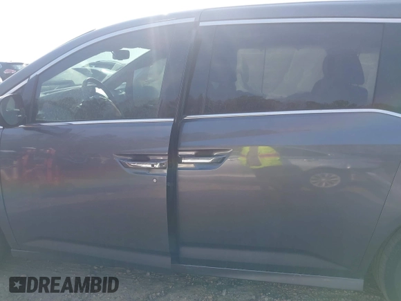 2016 Honda Odyssey Touring Elite with VIN 5FNRL5H92GB018560, listed as a IAAI auction lot 41796605 with 83,234 mi miles and . Bid and sale history available at carsss.com. Image 14.