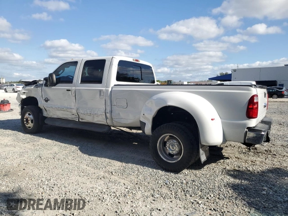 2015 Ford F-350 Lariat with VIN 1FT8W3DTXFEA10084, listed as a Copart auction lot 56049975 with Not provided miles and Salvage title. Bid and sale history available at DreamBid. Image 2.
